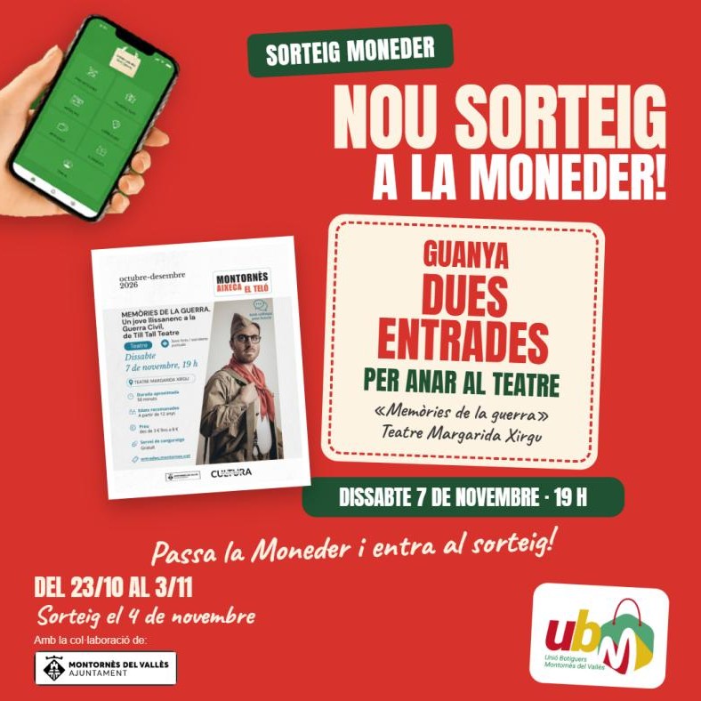 ¡Sorteamos dos entradas de teatro
